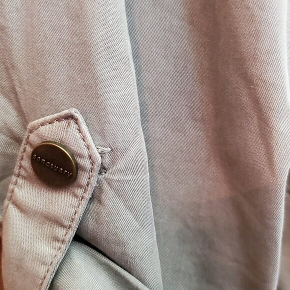 ❤️Sanctuary Anthropologie Utility Safari Sage Jacket - Picture 4 of 8